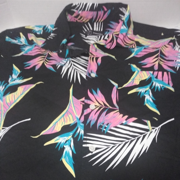 Original Use Floral Print Button Up Shirt - Picture 5 of 6